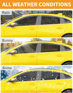 in-Channel Window Rain Guards Fit for Chevy Malibu 2016-2025(9 Gen) Rain Guards Extra Durable Window Deflectors Visors Vent Visors Vent Shades Car Accessories -4 pcs