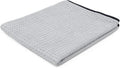 The Big One - Waffle-Weave Microfiber Drying Towel; Super Absorbent for Car Washes, Detailing, and More; Buttersoft Suede Edges; Scratch-Free, 450GSM, 25in x 40in, Grey