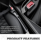2PCS Car Seat Gap Filler Organizer,Multifunctional Car Gap Filler Organizer Storages Phone Key Avoids Things Falling,Universal Car Blocker Between Seats Car Organizer Car Accessories