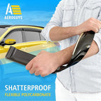 Extra Durable Window Deflectors Tape-On Window Visors Rain Guards Fit for Kia Sportage 2017-2022, Sun Visors, Wind Vent for Shades, Exterior Car Accessories - 4 pcs. AG0970