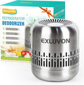 Refrigerator Deodorizer,Lasts for 10 Years Fridge Deodorizer Kitchen Gadgets Air Purifier Odor Eliminator for Fridge & Freezer, Car, Closet, RV and New Home,More Effective Than Baking Soda