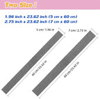 Car Door Sill Protector with Bling Rhinestones 2PCS Edge Guard Scuff Cover Anti-Scratch Strip Sticker Bumper Protector for Truck Car 1.96"x 23.62" (Pink)