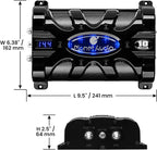 PC10F Car Capacitor - 10 Farad, Energy Storage, Enhance Bass from Stereo, Warning Tones, LED Voltage Meter