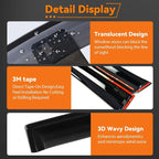 Rain Guards Compatible with 2019-2022 Toyota Avalon, Tape-On Side Window Visor Wind Deflector Vent Visors Car Accessories 4pcs