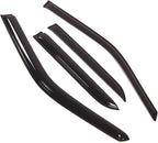 WD2-239 Dark Smoke 4 Pcs Set Window Visor (Outside Mount) Deflector Rain Guard Compatible with 1998-2002 Honda Passport