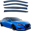 Tape On Window Visors Rain Guards Deflectors for 2019-2025 Nissan Altima,Side Vent Window Deflector Rain Guard Shade for Altima 19-25,Vent Visors Car Accessories,Truck Accessories-4pcs