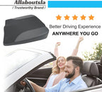 Car Seat Cushion, Car Seat Cushions for Long Driving | Comfortable Memory Foam Driver Seat Cushion, Automotive Seat Cushions, Butt Pillow for Car,Truck, Office Chair, Black