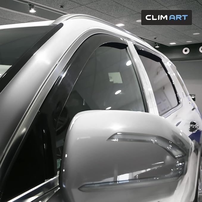 in-Channel Incredibly Durable Rain Guards for Hyundai Palisade 2020-2025, Original Window Deflectors, Vent Window Visors, Vent Deflector, 4 pcs. - 621314