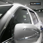 in-Channel Incredibly Durable Rain Guards for Hyundai Palisade 2020-2025, Original Window Deflectors, Vent Window Visors, Vent Deflector, 4 pcs. - 621314