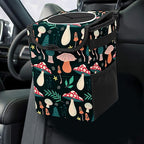 Car Trash Can – Multi-Purpose, Lightweight and Portable with Durable Water-Resistant Coating, No Installation Required, Practical and Ample Capacity, Variety of Colors.Mushroom