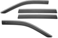 Husky Liners Low Profile Ventvisor Rain Guards | Fits 2021-2026 Toyota Sienna | Front & Rear, 4-pc Smoke w/Chrome Trim - 2884079