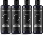Blackout Trim & Tire Dressing - Best Tire Shine No Sling Formula - Water Based Protection for Car Tires & Trim - Safe for Cars, Trucks, SUVs & More - 16 fl oz (Pack of 4)