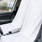 Car Seat Towel Covers with Storage Bag, 63 x 32 Inch Universal Non Slip Waterproof Sweat Protector for Car Truck, Gym Swimming Running, Machine Washable(2 Pack,Trust in God)