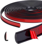26ft Car Door Edge Trim Guards with Tape L Shaped Lip Guard Trims Molding Kit Doors Black Rubber Automotive Seal Doors Edge Protector for Cars Fender Camper Canopies Mirror Edges Running Board