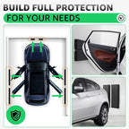 Garage Wall Protector Bumper Guards - 6 Pack Universal 1-3/16" Thick Car Door Edge Guard Self-Adhesive Comprehensive Protection EVA Foam Scratch Prevention Padding for Warehouse Parking Narrow Garage