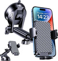 Mobile Phone Holder Car Mobile Phone Holder Car Universal Mobile Phone Holder Car 360° Rotatable Car Mobile Phone Holder Dashboard Windscreen Mobile Phone Holder Car for iPhone Android Smartphone
