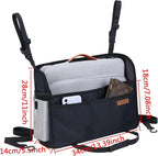 Car Net Pocket Handbag Holder Between Seats Back Storage Organizer Purse Holder for Console Front Seat Storage Barrier