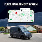 4G Dual Vision Dashcam GPS Tracker with OBD II Power - Dual HD Cameras, Real-Time GPS Tracker for Vehicles, Cloud Storage - Interior & Road Recording - Easy Plug-and-Play Installation