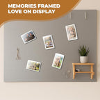 4-Pack Car Picture Holder, Acrylic Car Visor Photo Clips, Personalized Car Accessories Magnetic Car Sunshade Photo Frame for Adding Family or Personal Photos, Gifts
