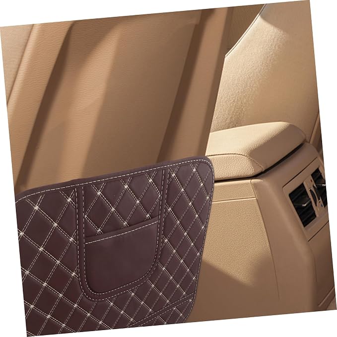 Car Seat Kick Pad Protector for Back Seat Cover Mat Scuff Carseat Back Protector Easy for Upholstery