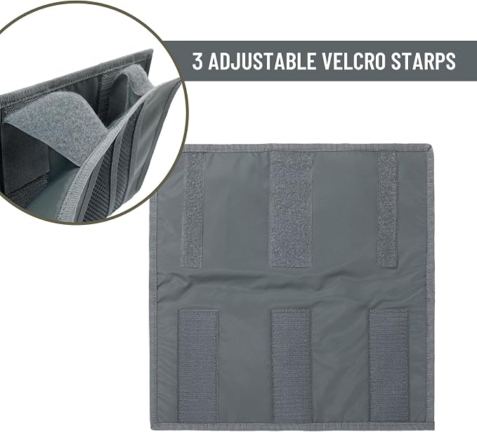 EXCELLENT ELITE SPANKER Tactical Visor Panel Organizer for Pickup F150 Large Molle Vehicle Sun Visor Holder Car Sunshade Storage Pouch