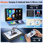 Android 13 Car Stereo Radio for Landrover Freelander 2 2007-2012 Head Unit Radio 9 Inch Touch Screen GPS Navi Wireless Carplay Android Auto WiFi Bluetooth SWC Split Screen Mirror Link RDS