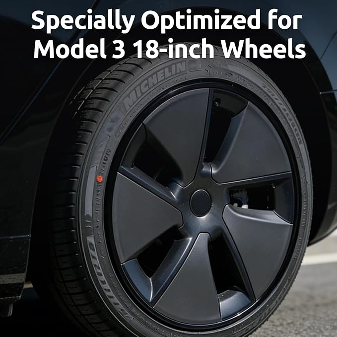 Automotive Alloy Wheel Rim Protector 18 Inch Alloy Rim Guards for Car Rims Compatible with Tesla Model 3 18 Inch
