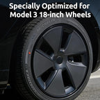 Automotive Alloy Wheel Rim Protector 18 Inch Alloy Rim Guards for Car Rims Compatible with Tesla Model 3 18 Inch