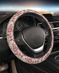Steering Wheel Cover Accessories Neoprene Cover, Breathable Non-Slip Easy to Install Suitable for Women Men, 14.5-15.5 Inch for Car SUV Van Truck Universal - Rose