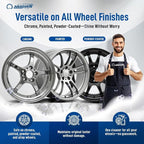 NON ACID Professional Wheel & Tire Cleaner 5 Gallons – Works with Tire Brush | Car Wash Wheel Cleaning Spray for Car Detailing | Removes Brake Dust, Oil, Dirt, Light Corrosion