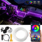 Car LED Interior Strip Light — App-Controlled RGB Ambient Kit