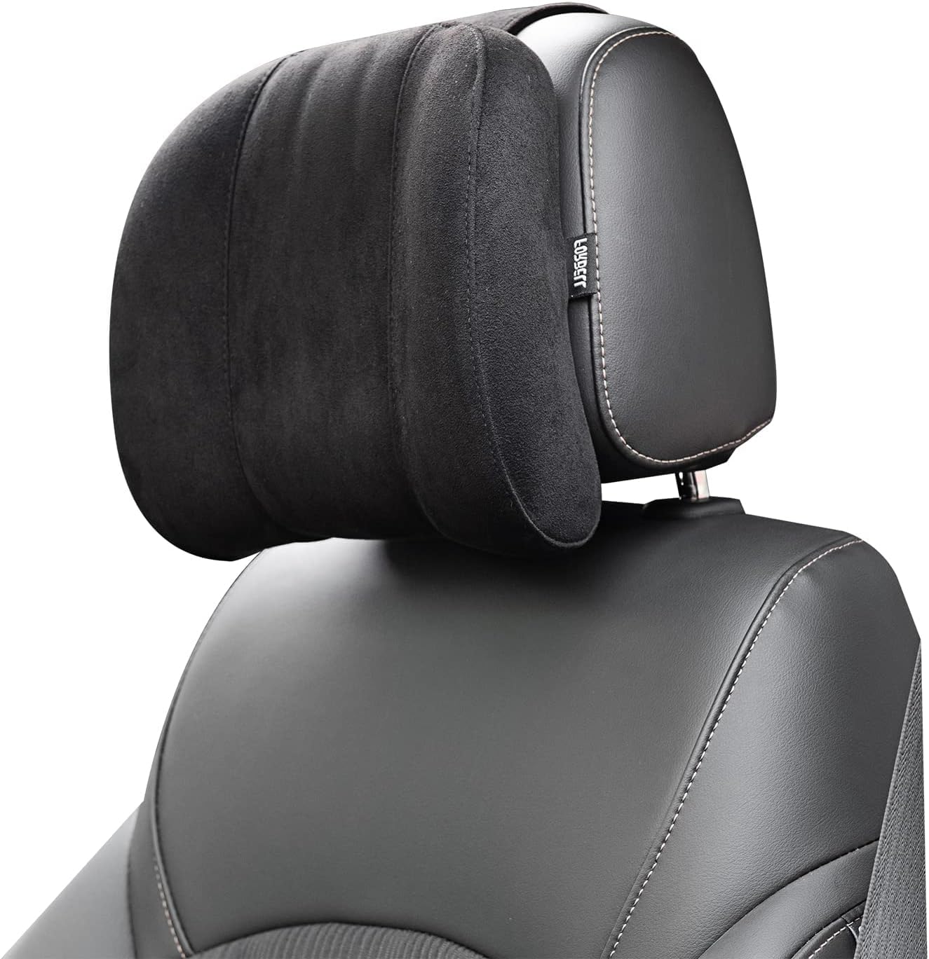 Memory Foam Car Neck Pillow — Washable Driving Headrest Support