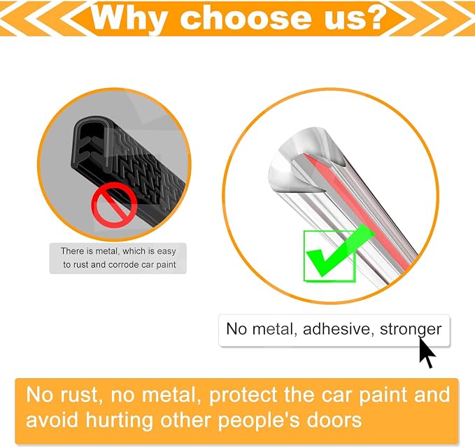 White Car Door Edge Protector,32Ft(10M) Car Edge Trim Rubber Seal Protector with U Shape Car Protection Door Edge Guard Fit for Most Car