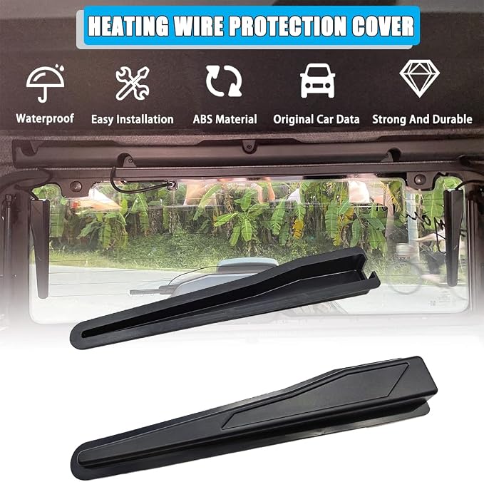 Rear Windshield Heating Wire Protective Cover Bronco Sport defroster Wire Protection Defogger Guards Compatible with Ford Bronco 2021 2022 Rear Window Heater Protect Trim Decoration Stickers