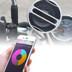 Motorcycle Speaker for ATV 3-inch Handlebar Sound System with Stereo FM Radio MP3 USB for Motorcycles and Electric Vehicles