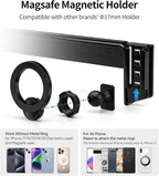 Car Phone Holder for Mercedes-Benz E-Class 2024-2026,12.3" Screen Mount | Magsafe Accessories Magnetic Cell Phone Mount Clip Compatible with iPhone, 3D fit Stable Dashboard Navigation Bracket Stand
