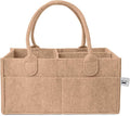 Mr. Pen- Baby Diaper Caddy Organizer, Earthy Clay | Nursery Storage Bin and Car Organizer for Diapers and Baby Wipes
