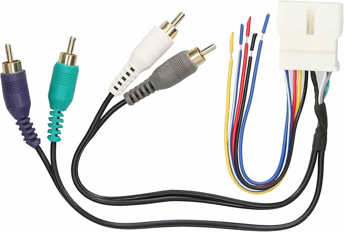 Metra Electronics 70-8112 Radio Wiring Harness for Toyota Amp Integration 15 Pin