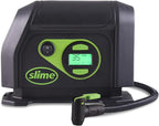 40088 Tire Inflator, Portable Car Air Compressor, Inflate Right automatic shut off, with Digital 99 psi Display, Long Hose and LED Light, 12V, 6 min inflation