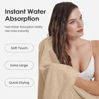 Bath Towels, Pack of 4, 30"x60", Large Microfiber Towel Set, Ultra Soft, Super Absorbent, Fast Drying, Perfect for Sauna, Shower, Pool, Sport, Travel, Fitness, SPA,Yoga, Coral Fleece - Camel