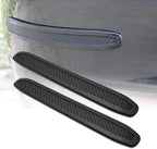 runmade Black Anti-Collision Patch Bumper Guard Strip Anti-Scratch Bumper Protector Trim Universal for Cars SUV Pickup Truck (2 Pack)