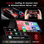 10.1 Inches for Honda CRV 2007-2011 4+64GB Android 15 Car Radio Wireless Carplay Android Auto, 1280 * 720P in-Cell Touch Screen WiFi Bluetooth5.0 GPS FM/RDS EQ Backup Camera MIC