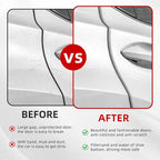 33Ft (10M) Car Door Edge Guard, No Glue Car Door Entry Guard Protective Strip, Rubber Edge Trim Car Door Protector, Applicable to Car, Truck, SUV and ATV, Car Exterior Accessories（Gray）