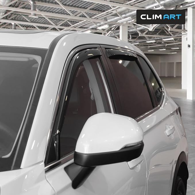 in-Channel Incredibly Durable Rain Guards for Honda CR-V (CRV) 2023-2026, Original Window Deflectors, Vent Window Visors, Vent Deflector, 4 pcs. - 623100