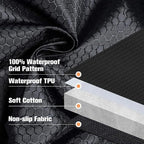 Waterproof Scratchproof Pet Bench Seat Covers for Cars, SUVs, Nonslip Durable Back Seat Cover for Dogs, 600D Oxford Fabric, Machine Washable