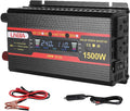1500 Watt Power Inverter with LED Display,Dual AC Outlets,USB Port, 24V DC to 110V AC Converter Car Power Inverter for Vehicles, Car, RV, Truck, Off Grid Solar System, Outdoor Camping