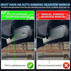 OEM Style Front Dash Cam for Hyundai Ioniq 6 2023-2025 | Front 4K, 64GB Card,(Must have an auto-dimming rearview mirror), Hidden Design, Plug&Play, Easy Install