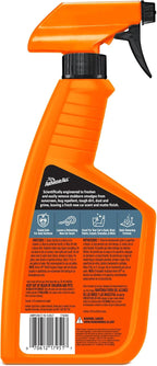 Multi-Purpose Car Cleaner Spray with Odor Elimination Technology, 16 fl oz Spray Bottle, New Car Scent, Multipurpose Interior Cleaner