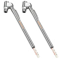 Presta Bike Tire Air Pressure Gauge Pencil 10-120 Psi for Schrader or Presta Valves Car Bicycle Or Motorcycle - 2 Pack