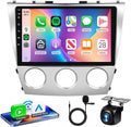 [5G WiFi & 1280 * 720] for Toyota Camry 2006-2011 with Manual A/C Car Radio, 10.1” IPS HD Touch Screen,Wireless CarPlay Android Auto Bluetooth GPS FM RDS SWC Backup Camera(2G+64G)